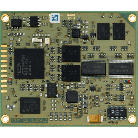 PHYTEC phyCORE-LPC3250 System on Module top view