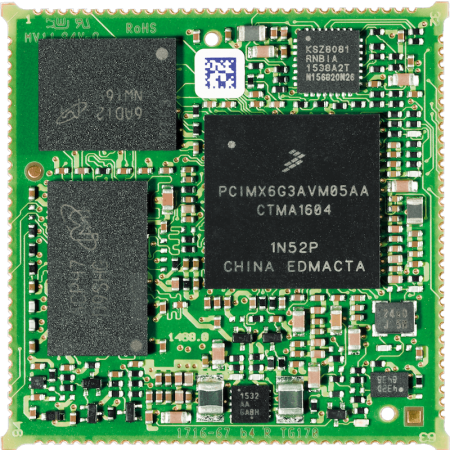 PHYTEC phyCORE-i.MX 6UL System on Module top view