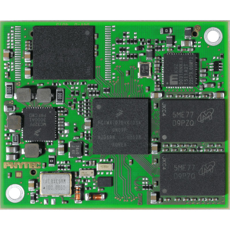 PHYTEC phyCORE-i.MX 7 System on Module top view